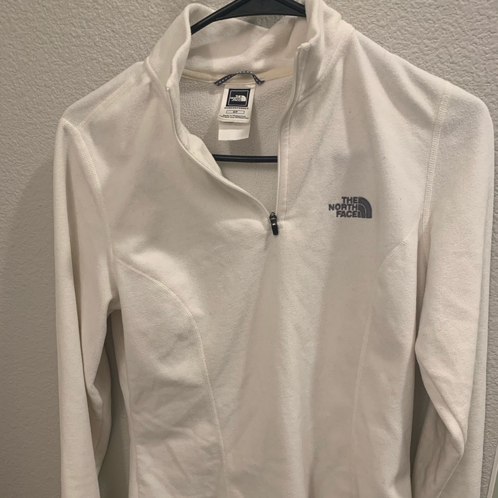 The north face 1/4 quarter zip fleece